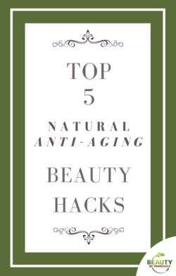 Cover Page Top 5 Anti-Aging Beauty Hacks eBook