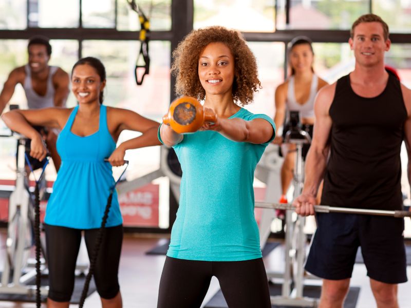 Woman exercising representing Pillar 3 of the of the  7 pillars of holistic skincare, Regular Exercise.